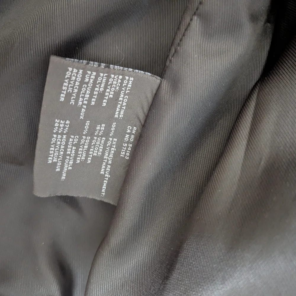 Marc New York Black Textured Leather Jacket - Picture 4 of 7
